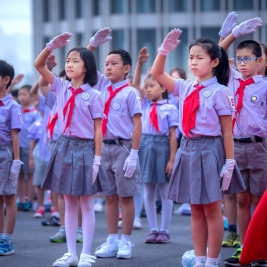 【清华附小100+3】成志少年这样为祖国献礼